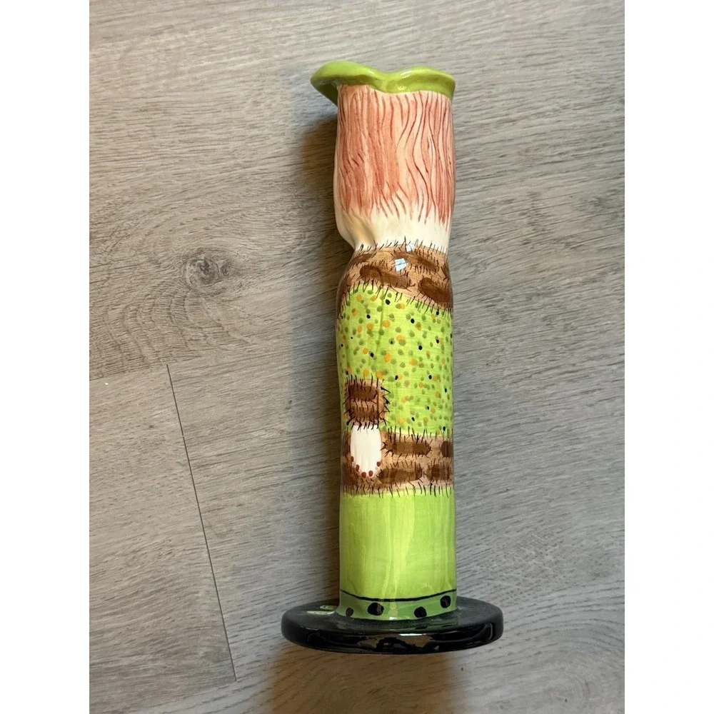Bella Casa Susan Paley Ganz Melinda's Silk Trimmed Jacket Bud Vase Candle Holder